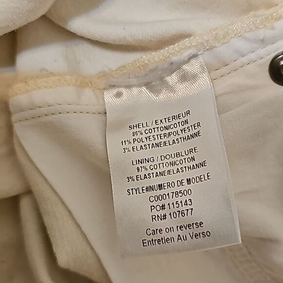 Alice +olivia cream jeans size 28 - Picture 10 of 11